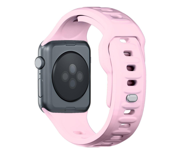 3MK Silicone Watch Strap do Apple Watch 44/45/46/49 mm Pink - 1267383 - zdjęcie 3